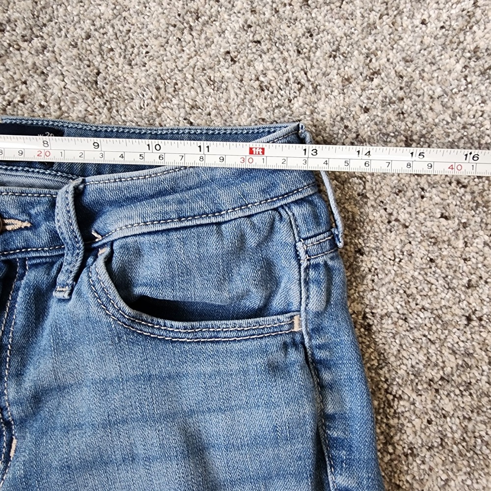 Hollister High Rise Super Skinny Jeans Medium Wash Womens Sz 28, Stretchy - Picture 11 of 12